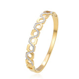 Zircon Bracelets & Bangle Woman Bangle Plated Jewelry