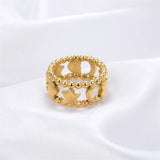 Hypoallergenic Girl's Star Moon Heart Hoop Earring 18K Plated Stainless Steel