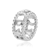 Hypoallergenic Girl's Star Moon Heart Hoop Earring 18K Plated Stainless Steel
