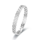 Triangle Hollow Stainless Steel Bangle for Women Girl Party Charm Jewelry