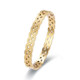Triangle Hollow Stainless Steel Bangle for Women Girl Party Charm Jewelry