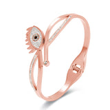 Zircon Inlaid Bracelet High Titanium Steel Women's Jewelry