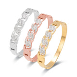 Temperament Stone Titanium Steel Bracelet Vacuum Plating