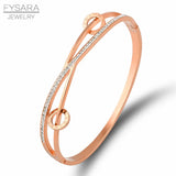 Roman Numeral Round Circle Bracelet Titanium Hollow Jewelry