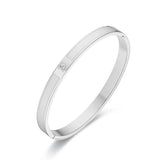 Women's Classic Retro Square Bracelet with Crystals