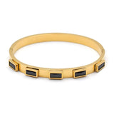 Colorful Crystal Bangles Zircon Cuff Bracelet Wedding Jewelry