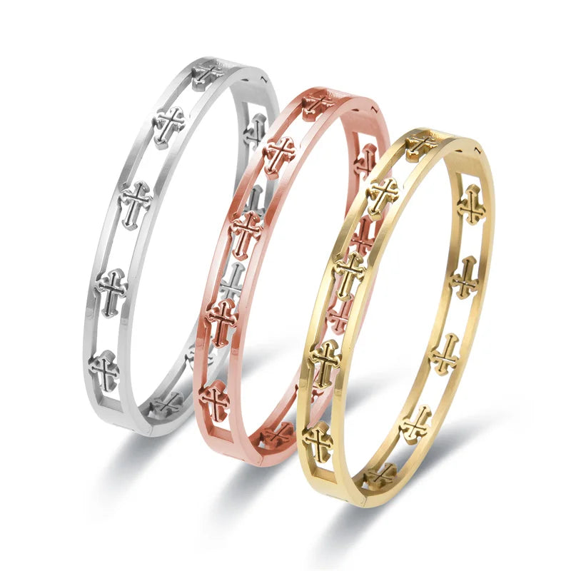 Double Layer Women Charm Bracelet Jewelry