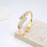 Leaf Bracelet Bangle Stainless Steel Jewelry