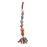Quartz Stone Pendant with Tassels for Anniversary Gift Jewelry