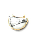 Double Buckle Pendant Clear Quartz Jewelry