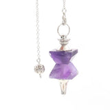 Tiger Eye Stone Pendant Pendulum for Dowsing
