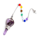 Angel Clear Quartz Pendant Healing Chakra Amethysts Jewelry
