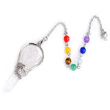 Angel Clear Quartz Pendant Healing Chakra Amethysts Jewelry