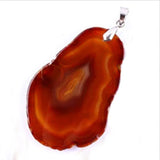 Irregular Shape Agates Pendant Ethnic Style Jewelry