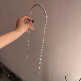 Rhinestone Tassel Hair Clip Wedding Hair Jewelry