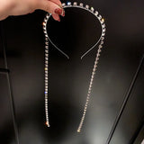 Rhinestone Tassel Hair Clip Wedding Hair Jewelry