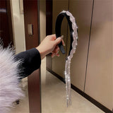 Korea Style Tassel Rhinestone Headband Wedding Hair Accessory
