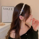 Geometric Crystal Hairbands for Women Headwear Wedding Hair Accessories