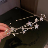 Crystal Leaf Branch Hairbands Wedding Headwear