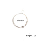 Geometric Zircon Crystal Choker Necklace