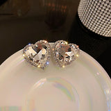 Geometric Rhinestone Ear Clip