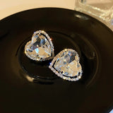 Geometric Rhinestone Ear Clip