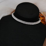 Zircon Crystal Choker Necklaces for Women Geometric Chain Necklaces