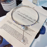 Simulated Pearl Torques Choker Necklaces Rhinestone Statement Jewelry
