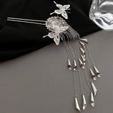 Vintage Butterfly Hairpins Long Tassel Headwear Wedding Accessories