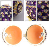 Faberge-Egg Series Hand Painted Jewelry Trinket Box