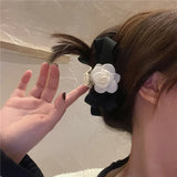 Fabric Flower Bow Hairpin Girl Grip Hair Accessories