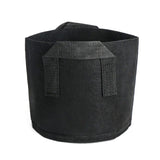 Fabric Pots Container 3 Gallon Grow Bags 5 Pack with Strap Handles