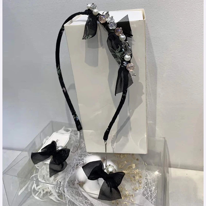 Crystal Tassel Headband Fashionable Fringed Long Hair Band