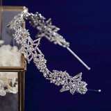 Stars Crystal Brides Headbands Tiaras Evening Hair Jewelry