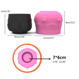 Cement Silicone Mold for Succulent Planter