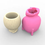 Flower Pot Silicone Mold Succulent Planter Concrete Mold DIY Pen Holder