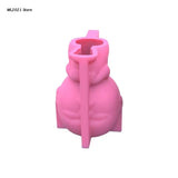 Face Flower Pot Silicone Mold Succulent Planter Concrete Pen Holder Mold