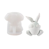 DIY Face-less Rabbit Mold - Cover Eyes Mouth Ears Rabbit Mold