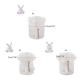 DIY Face-less Rabbit Mold - Cover Eyes Mouth Ears Rabbit Mold