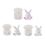 DIY Face-less Rabbit Mold - Cover Eyes Mouth Ears Rabbit Mold
