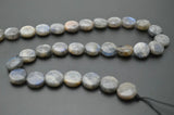 Labradorite Flat Round Coin Stone Loose Beads 10mm 12mm 14mm