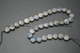 Labradorite Flat Round Coin Stone Loose Beads 10mm 12mm 14mm