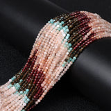 2mm Natural Stone Quartz Beads Round Mixed Stone Loose Beads for Jewelry Making