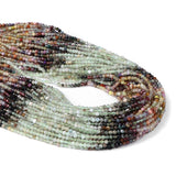 2mm Natural Stone Quartz Beads Round Mixed Stone Loose Beads for Jewelry Making