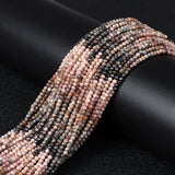 2mm Natural Stone Quartz Beads Round Mixed Stone Loose Beads for Jewelry Making