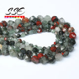 African Blood Jasper Beads Natural Stone Round Spacer Beads 6 8 10mm