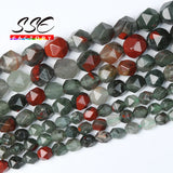 African Blood Jasper Beads Natural Stone Round Spacer Beads 6 8 10mm