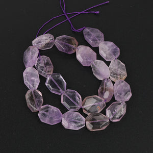 Faceted Amethysts Quartz Slice Slab Charms Bead Pendant Necklace