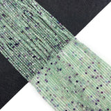Green Fluorite Round Stone Beads for Jewelry Making DIY Accessories