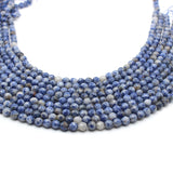 Faceted Round Stone Beads 6mm for Jewelry Making